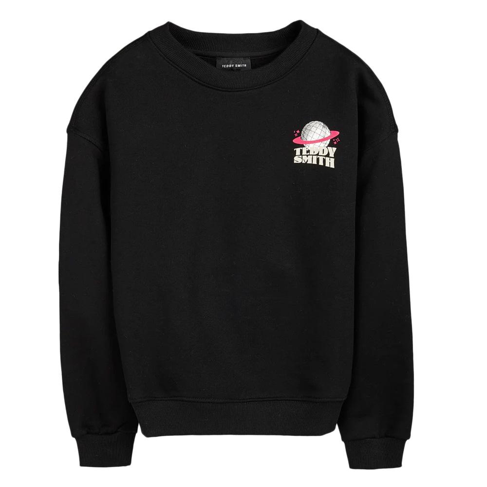 Sweatshirt Schwarz Mädchen Teddy Smith Flow günstig