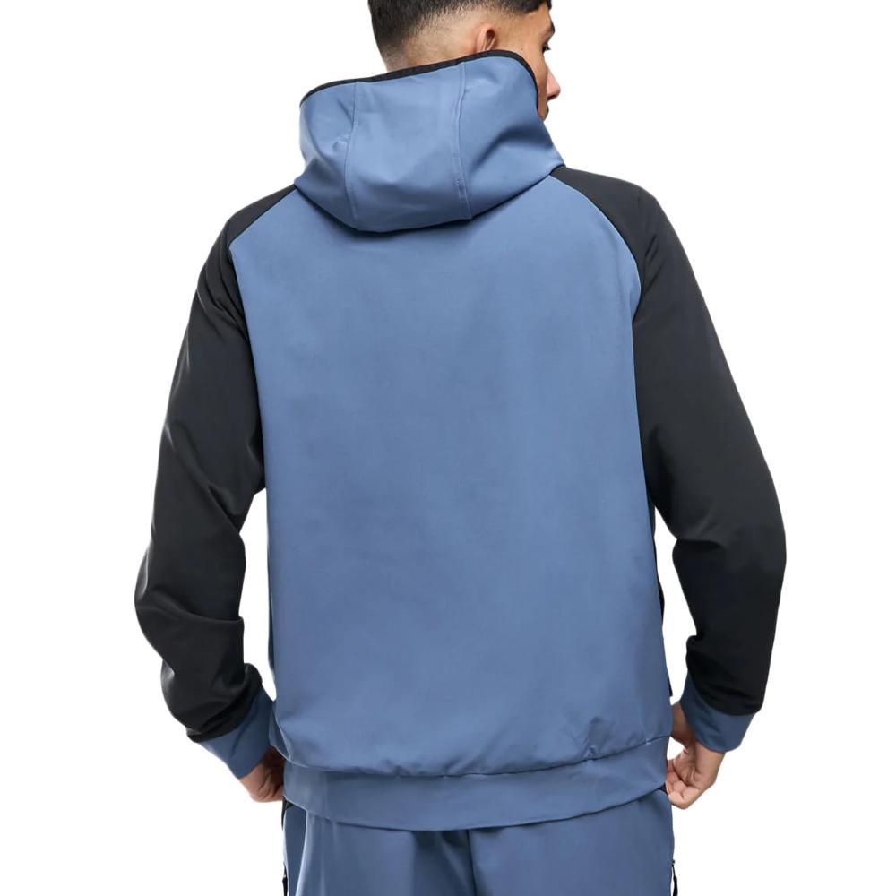 Puma Dobby Herren Reißverschluss-Sweatshirt Blau/Marine Ansicht 2
