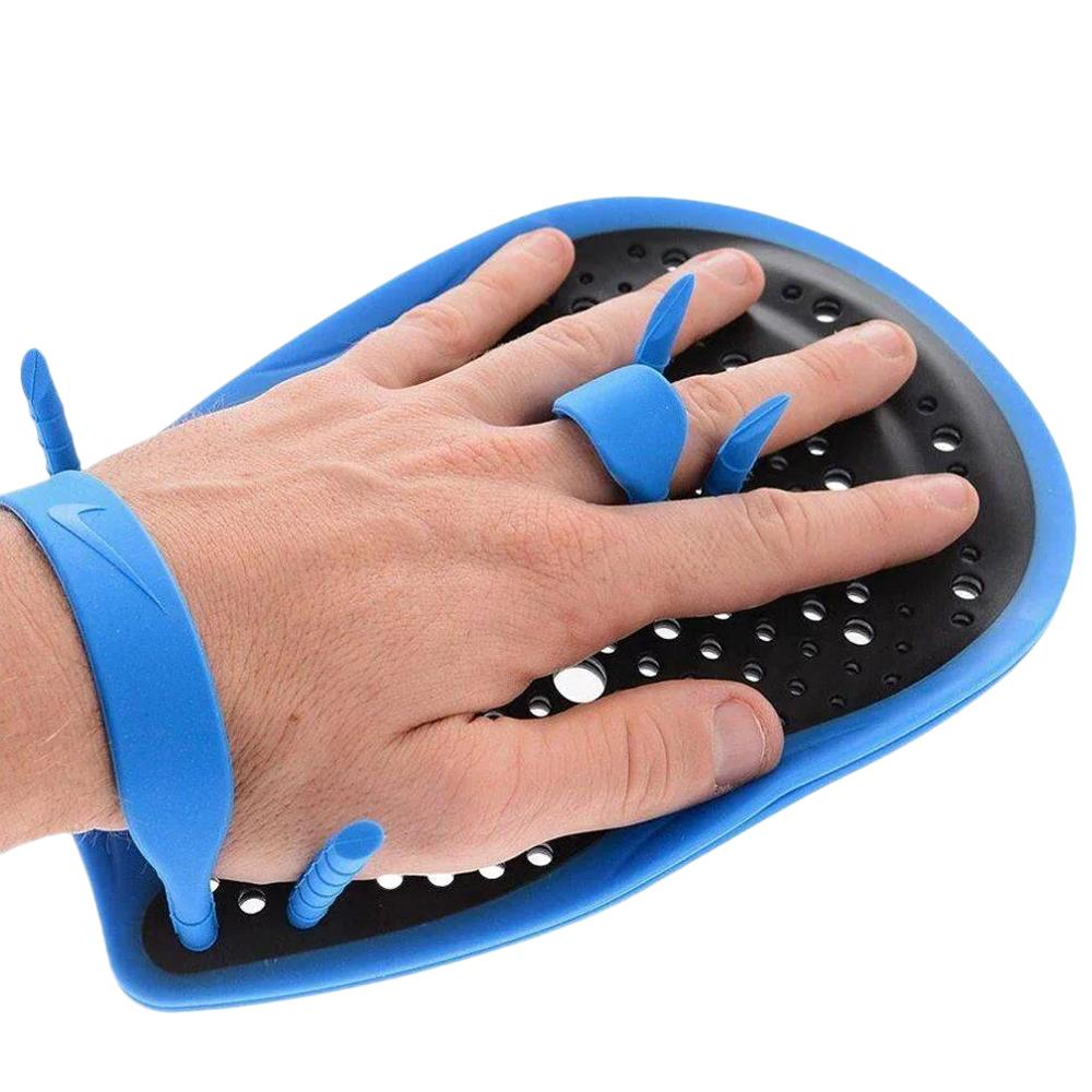 Nike Ness Schwimmflügel Schwarz/Blau Ansicht 2