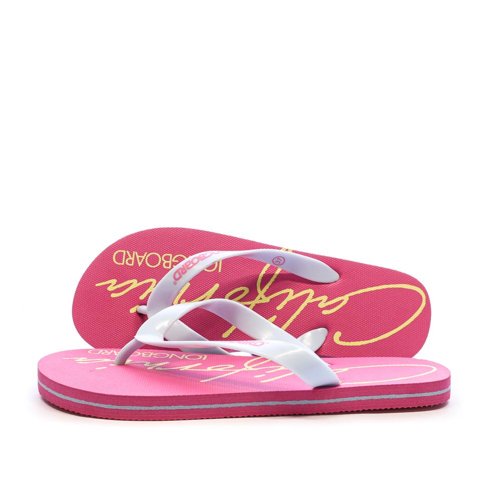 Neonrosa Damen-Flip-Flops „Longboard Lilas“ günstig