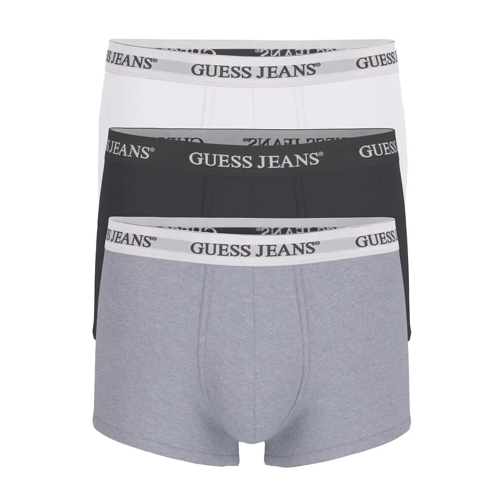 X3 Black/White/Grey Men's Guess Trunks affordable