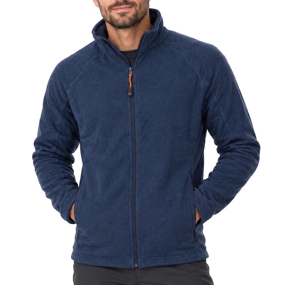 Sweat Polaire Bleu Homme Best Mountain Victor pas cher