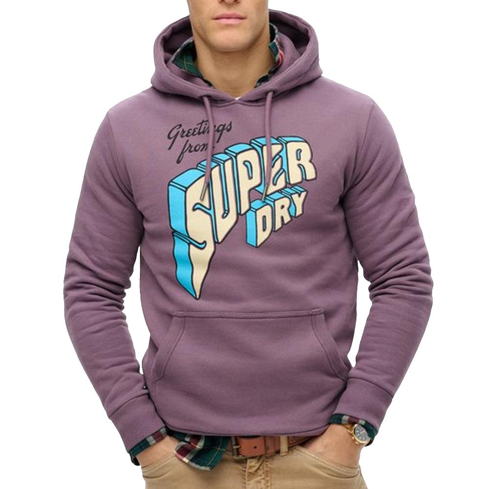 Sweatshirt Violett Männlich Superdry North günstig