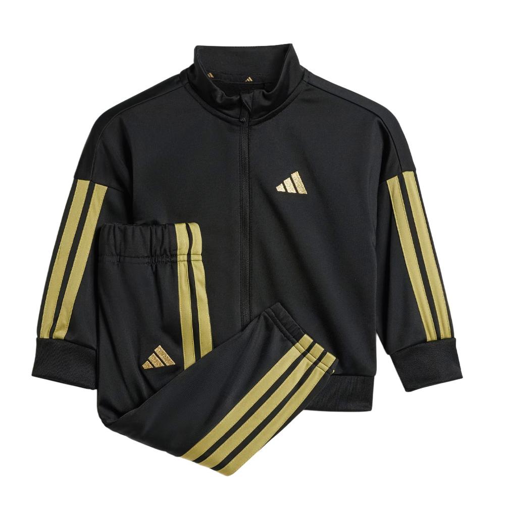 Conjunto de chándal negro para niño Adidas 3s barato