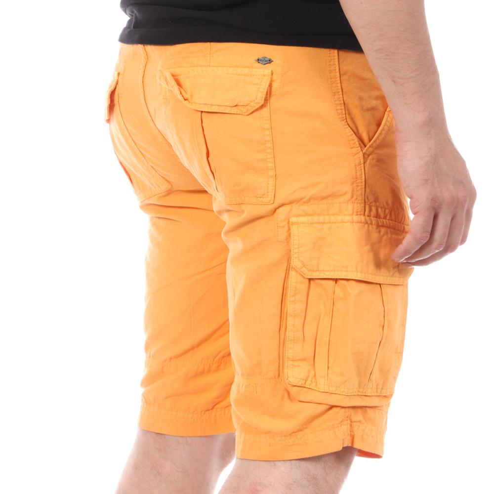 Pantalones cortos naranja RMS26 Cargo para hombre ver 2