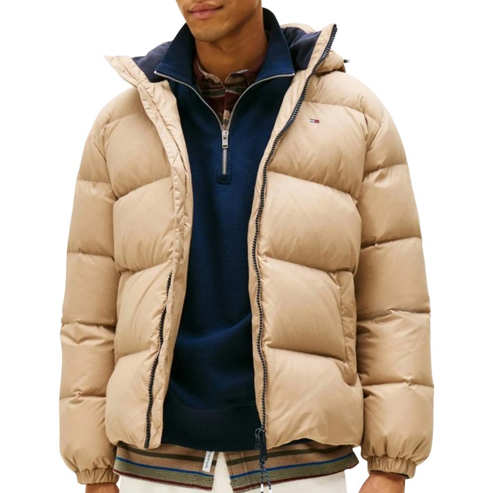 Daunenjacke Braun Männlich Tommy Hilfiger Tjm Essential Down günstig