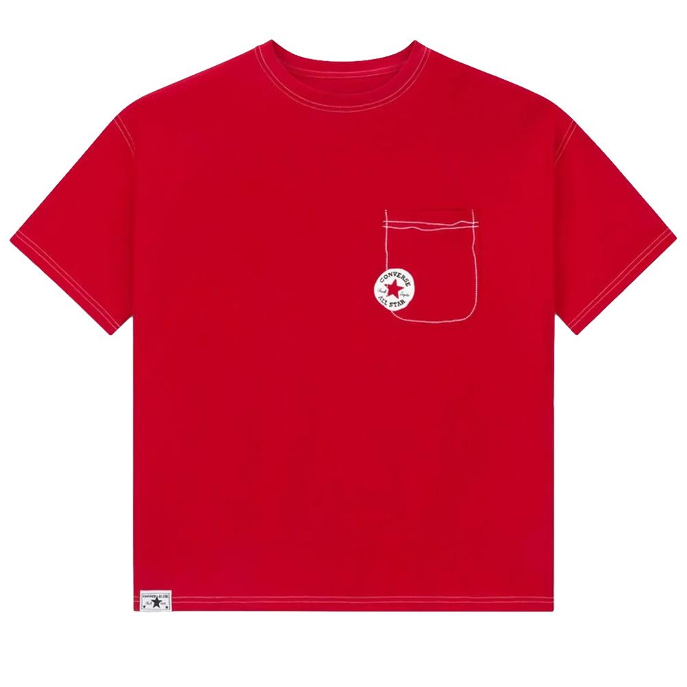 Camiseta Converse Sketch Roja de Hombre barato