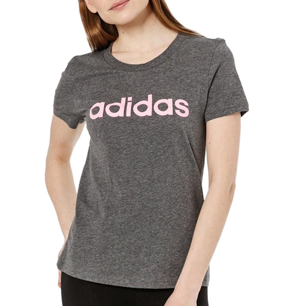 Camiseta Adidas Rosa/Gris de Mujer DX2546 barato