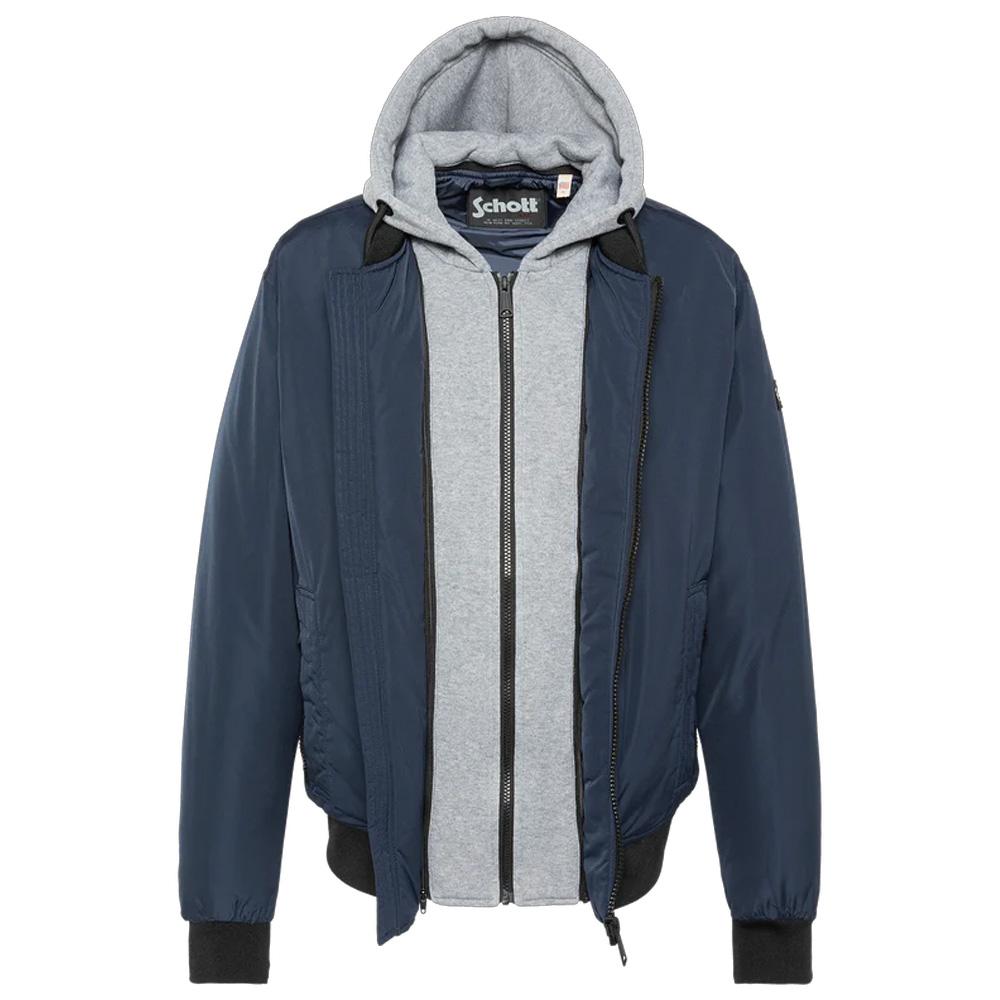 Jacke Marine Schott Pastron Abnehmbar Ansicht 3