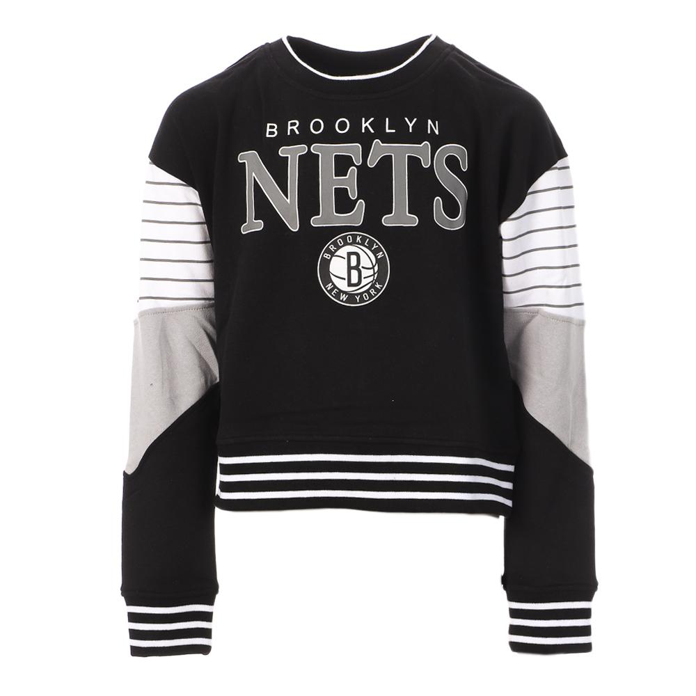 Sweatshirt Schwarz Mädchen NBA Brooklyn Nets Cheer günstig