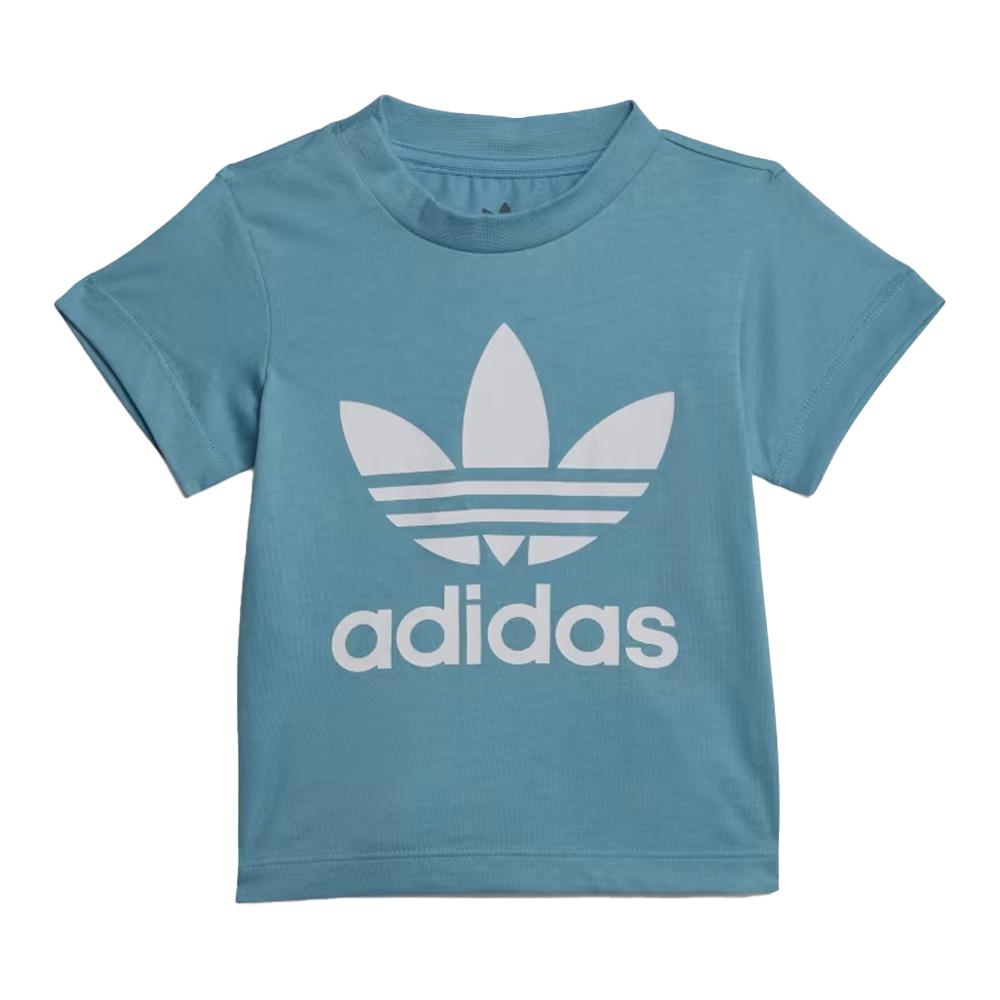 Adidas Trefoil Boy's Blaues T-Shirt günstig