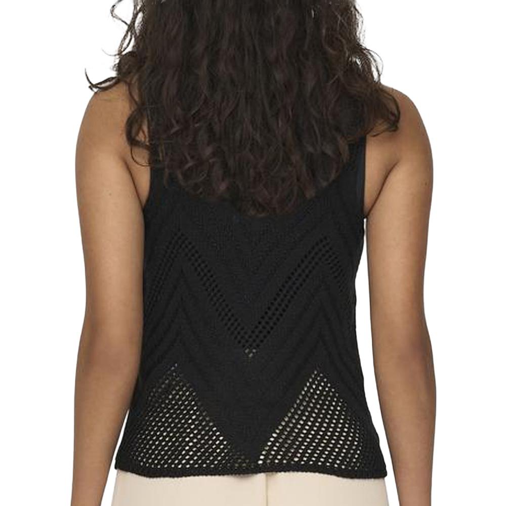 Women's Black Crochet Top Jdy 15226348 Photo of the Espace des Marques %store% store - view of %key%