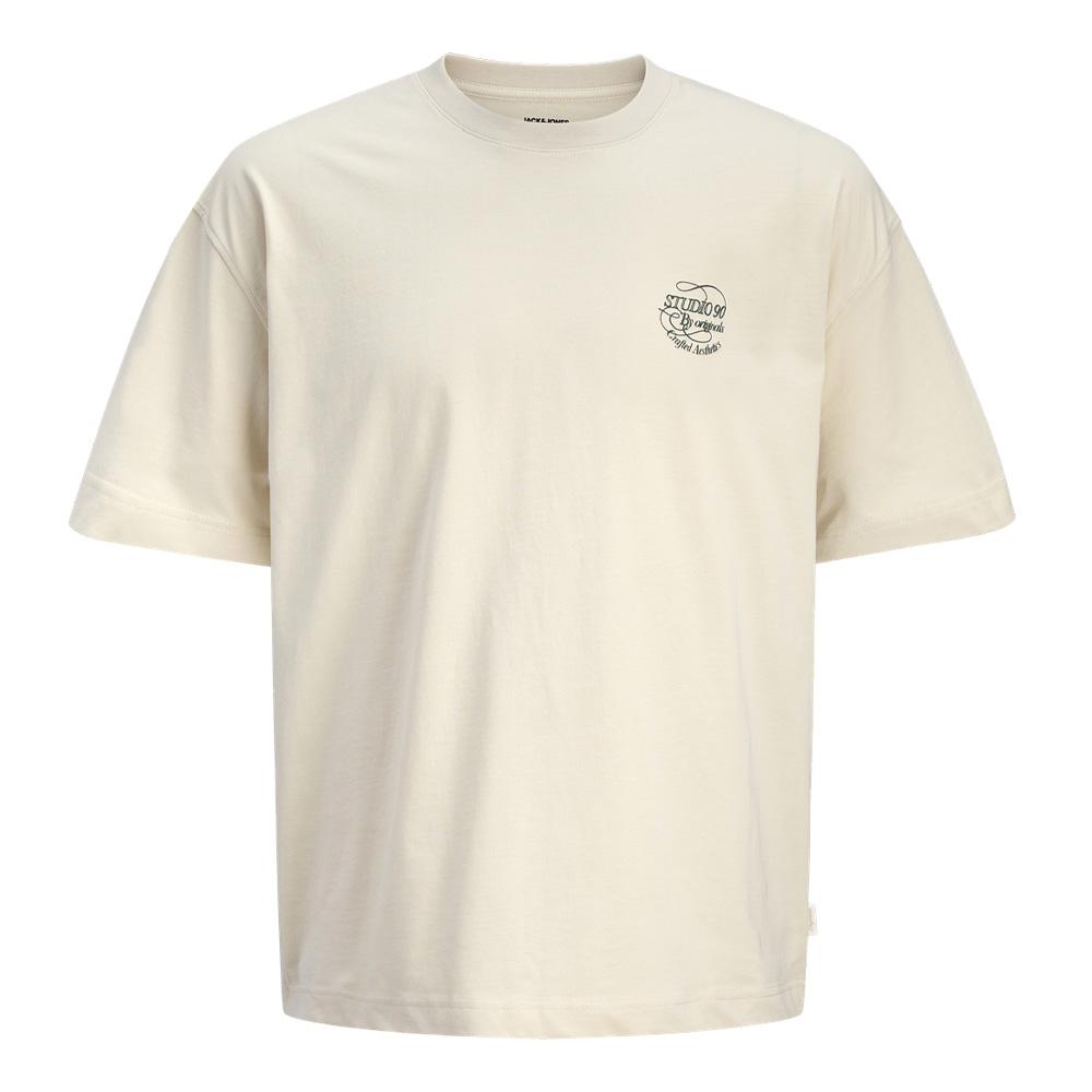 Beiges Jack & Jones Niagara T-Shirt mit Rundhalsausschnitt für Jungen günstig