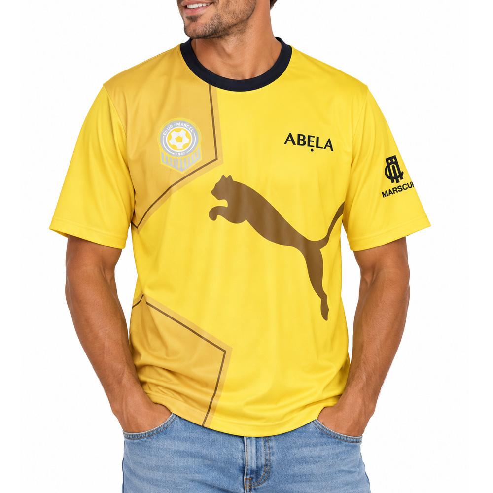 Puma Marscup Saint-Marcel Men’s Yellow Football Shirt affordable