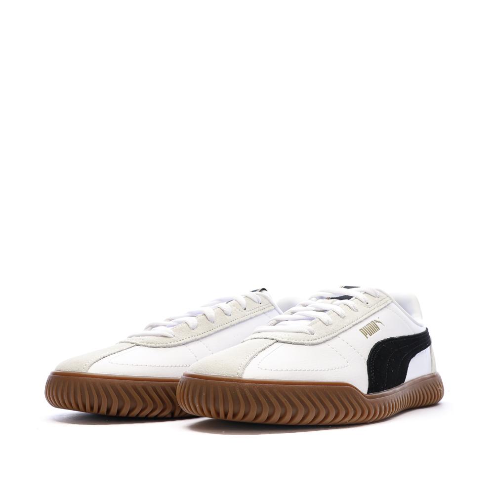Zapatillas negras/blancas unisex Puma Club Kayzer ver 6