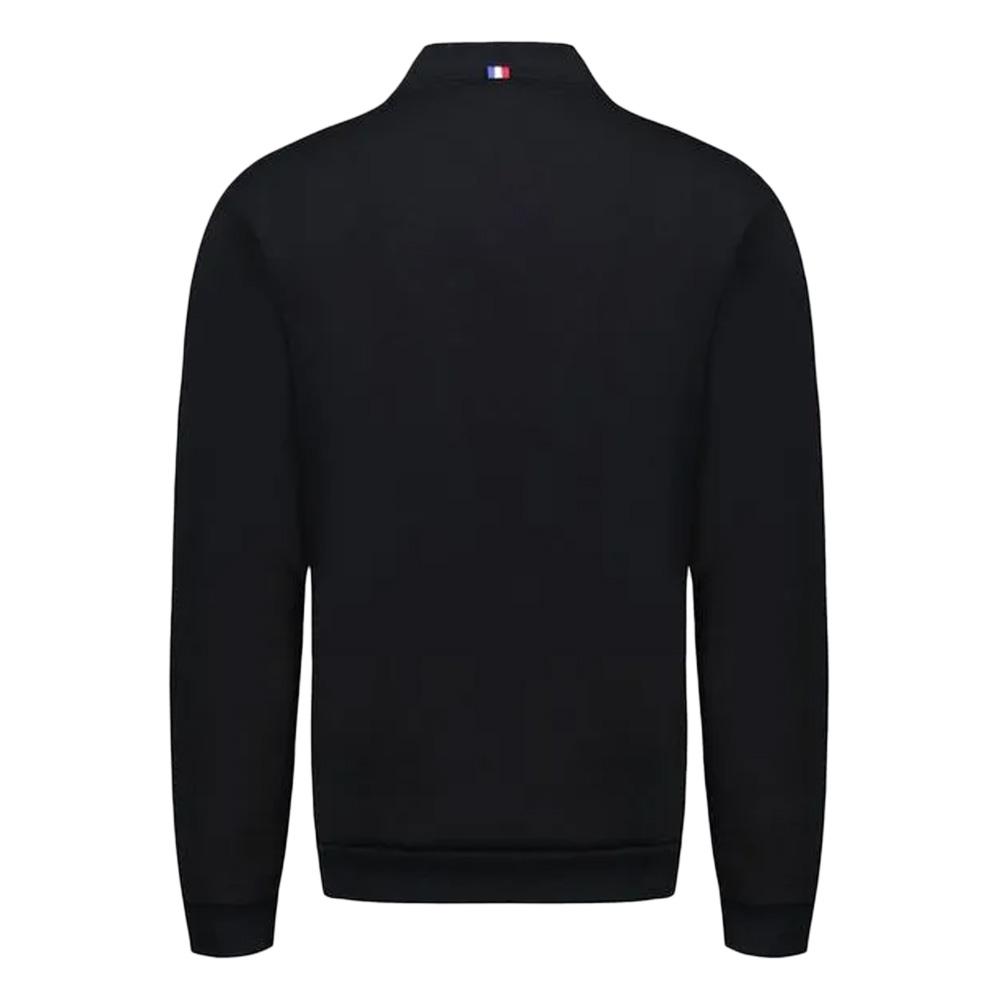 Sudadera con cremallera negra de mujer Le Coq Sportif N°1 ver 2