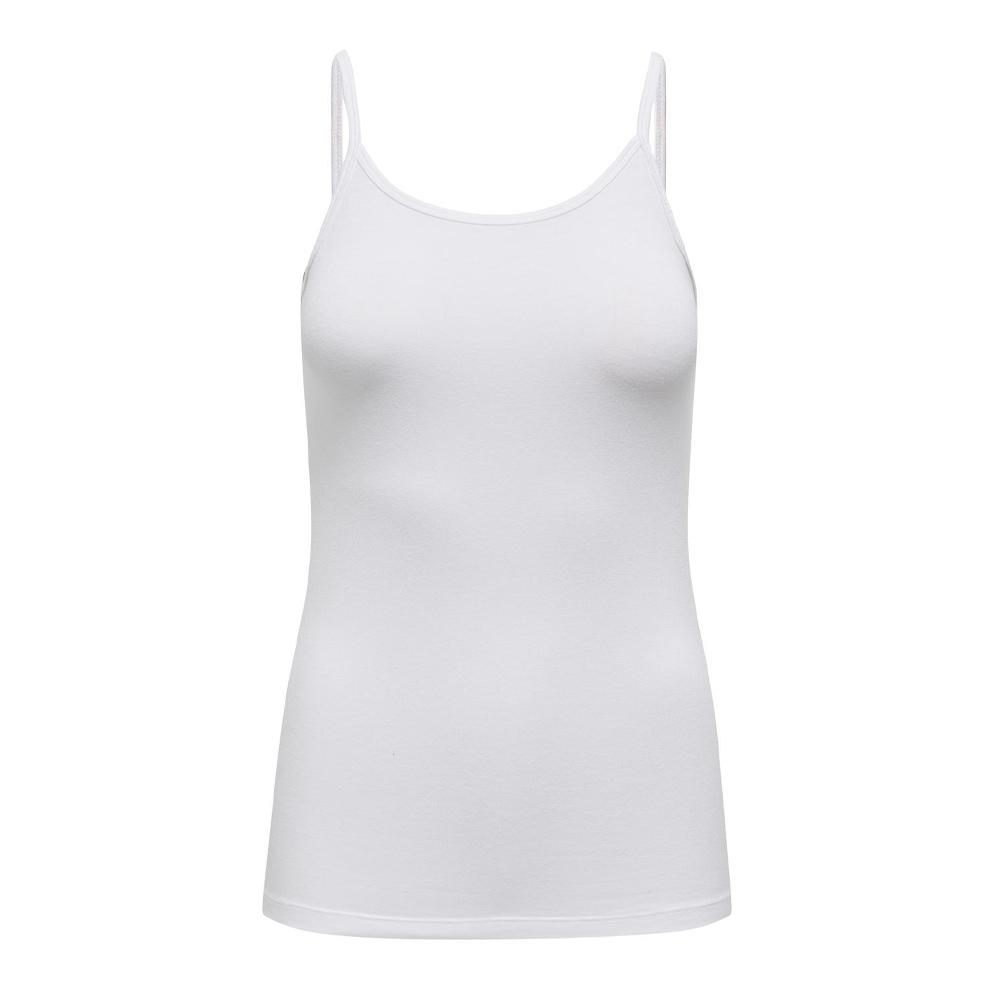 Women's white tank top JDY Singlet affordable