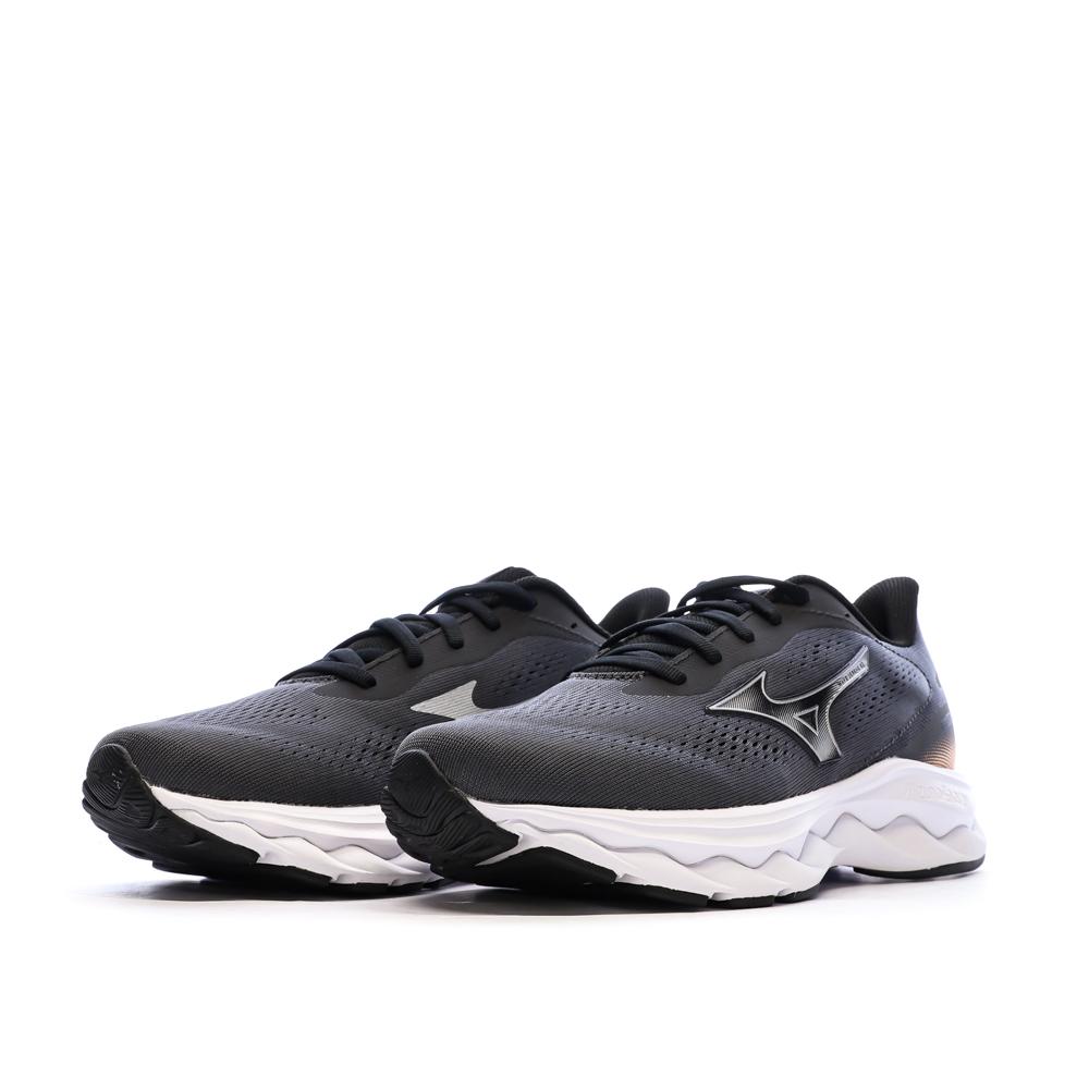 Chaussures de Running Anthracite Femme Mizuno Wave Serene 2 vue 6