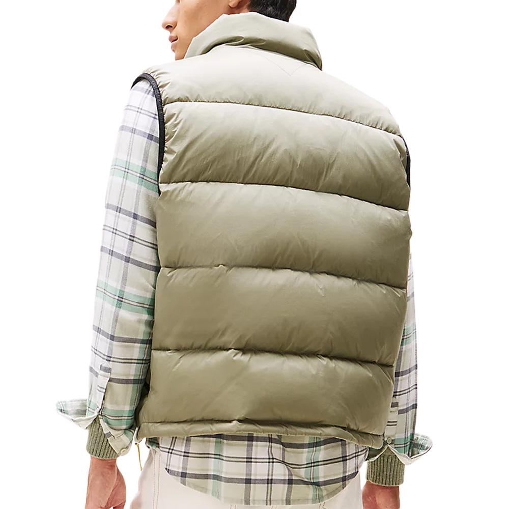 Tommy Hilfiger DM0DM22069 Men's Green Sleeveless Coat Photo of the Espace des Marques %store% store - view of %key%