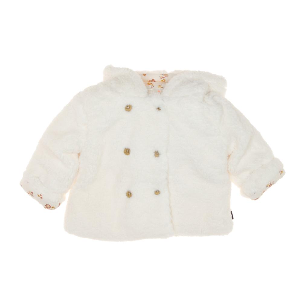 EOM Xaopol Abrigo Sherpa Blanco Suave Niña barato