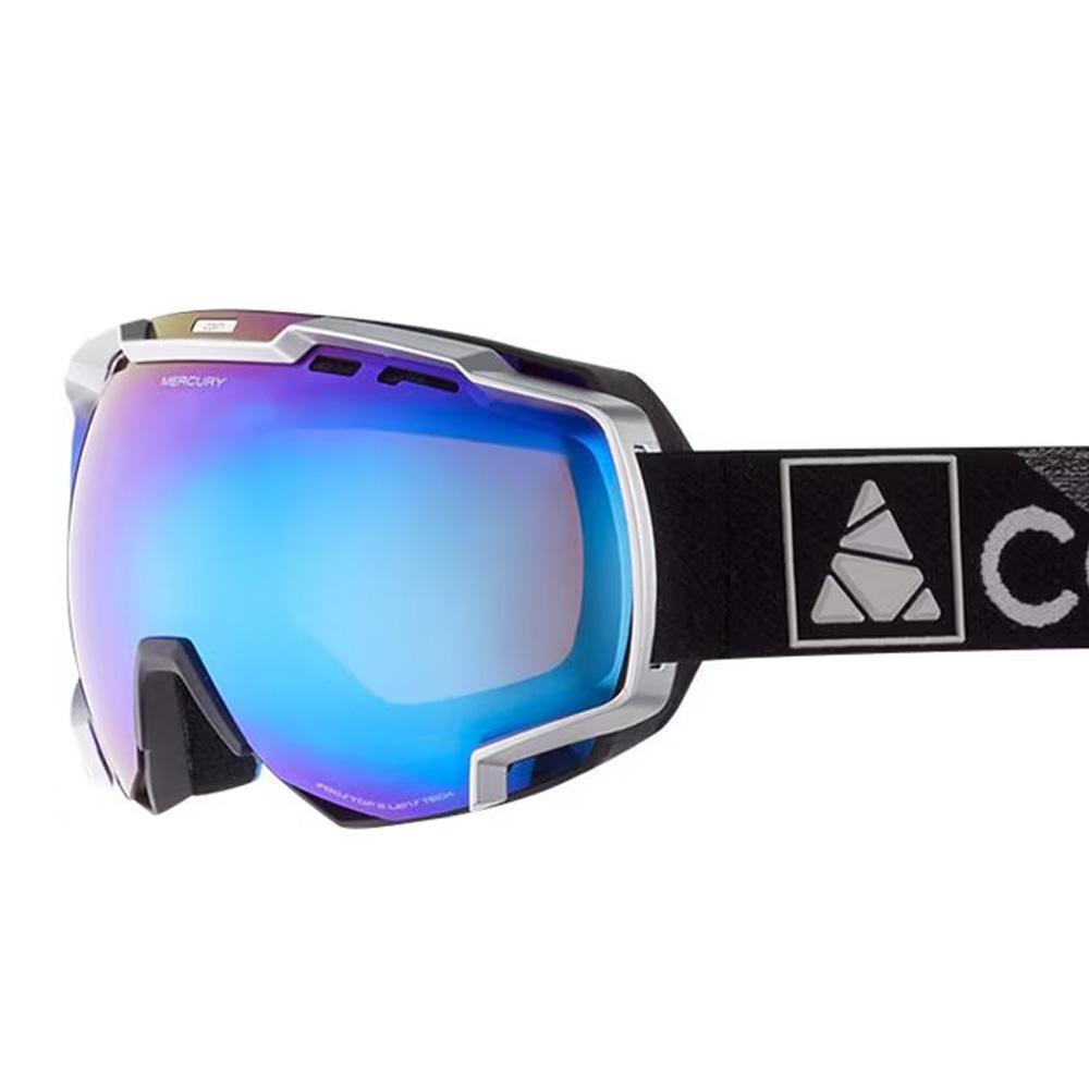 Skibrille Schwarz/Blau Unisex Cairn Mercury Ansicht 2