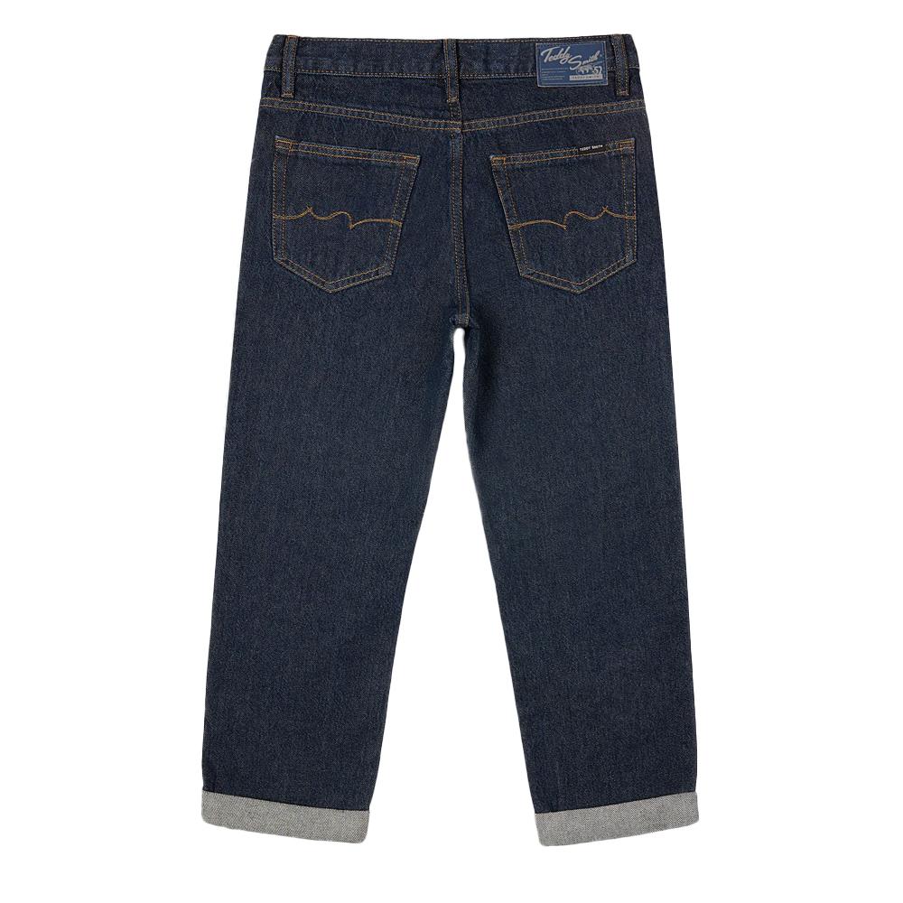 Jean Bleu Garçon Teddy Smith Dad 3 vue 2