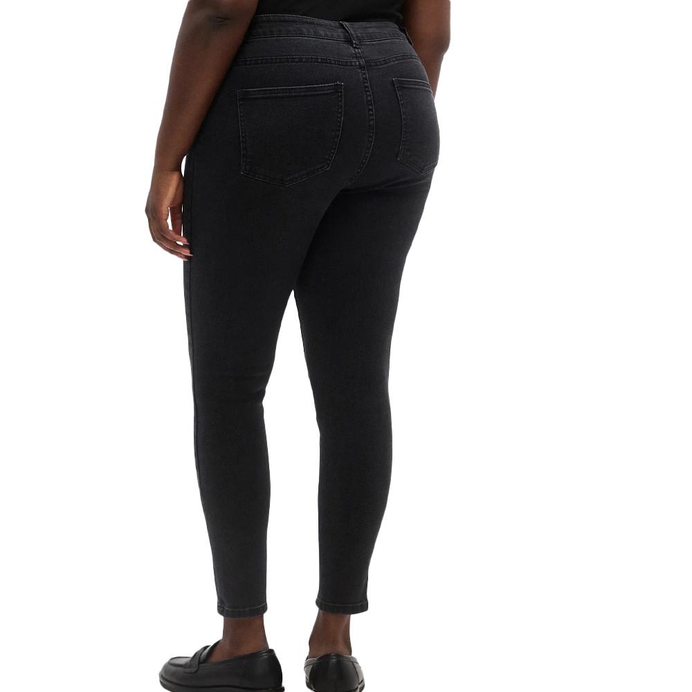 Schmale schwarze Jeans für Damen von Vero Moda, Modell Sofila Ansicht 2