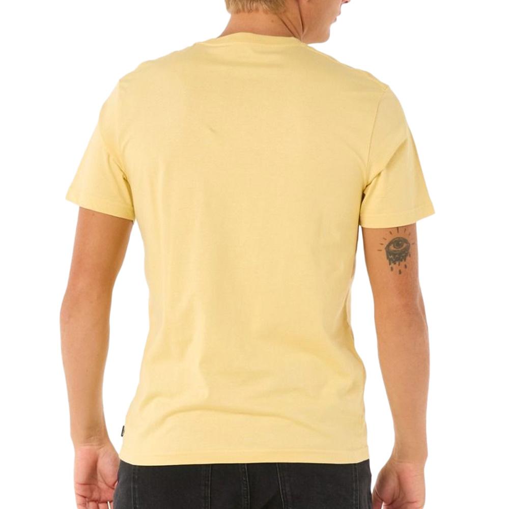Men's Yellow T-Shirt Rip Curl Sun Soaker Photo of the Espace des Marques %store% store - view of %key%