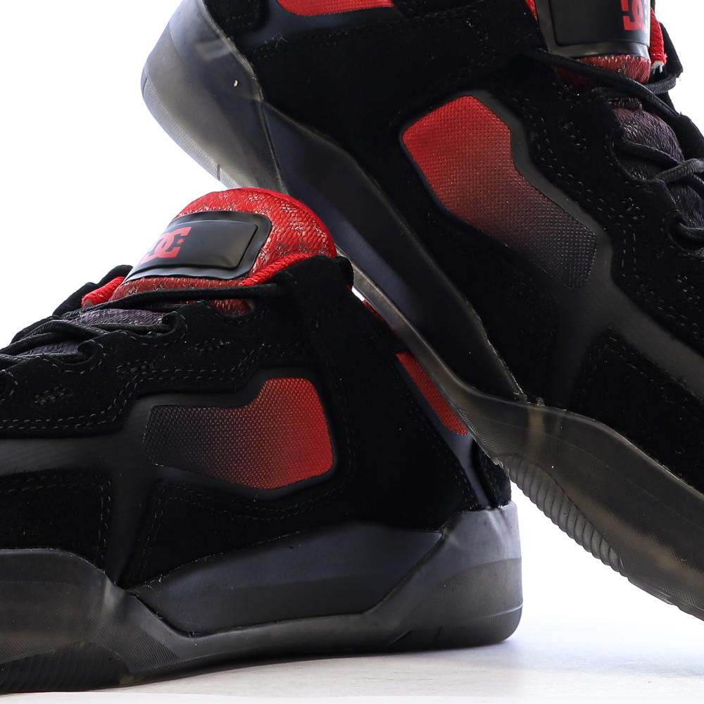 Schwarze/rote Herren-Sneaker von DC Shoes: DC Metric Ansicht 7