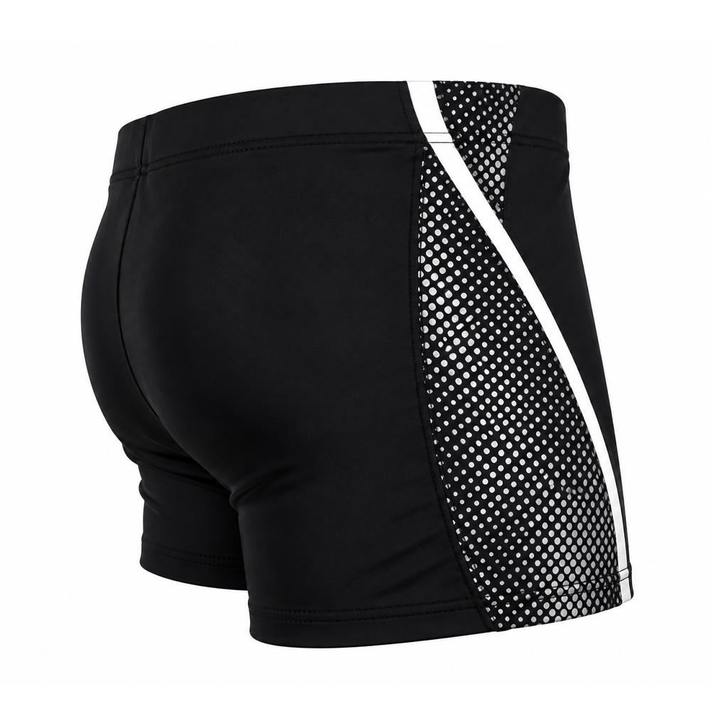 Boxer de bain Noir/Gris Homme Lagon Bleu Lucas vue 2