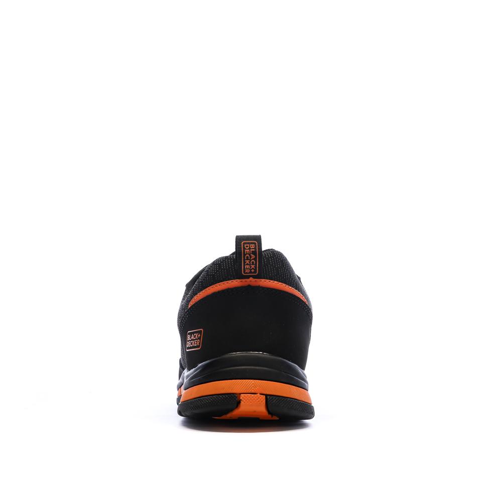 Chaussures de Sécurité Noir/Orange Homme Black + Decker 121459 vue 3