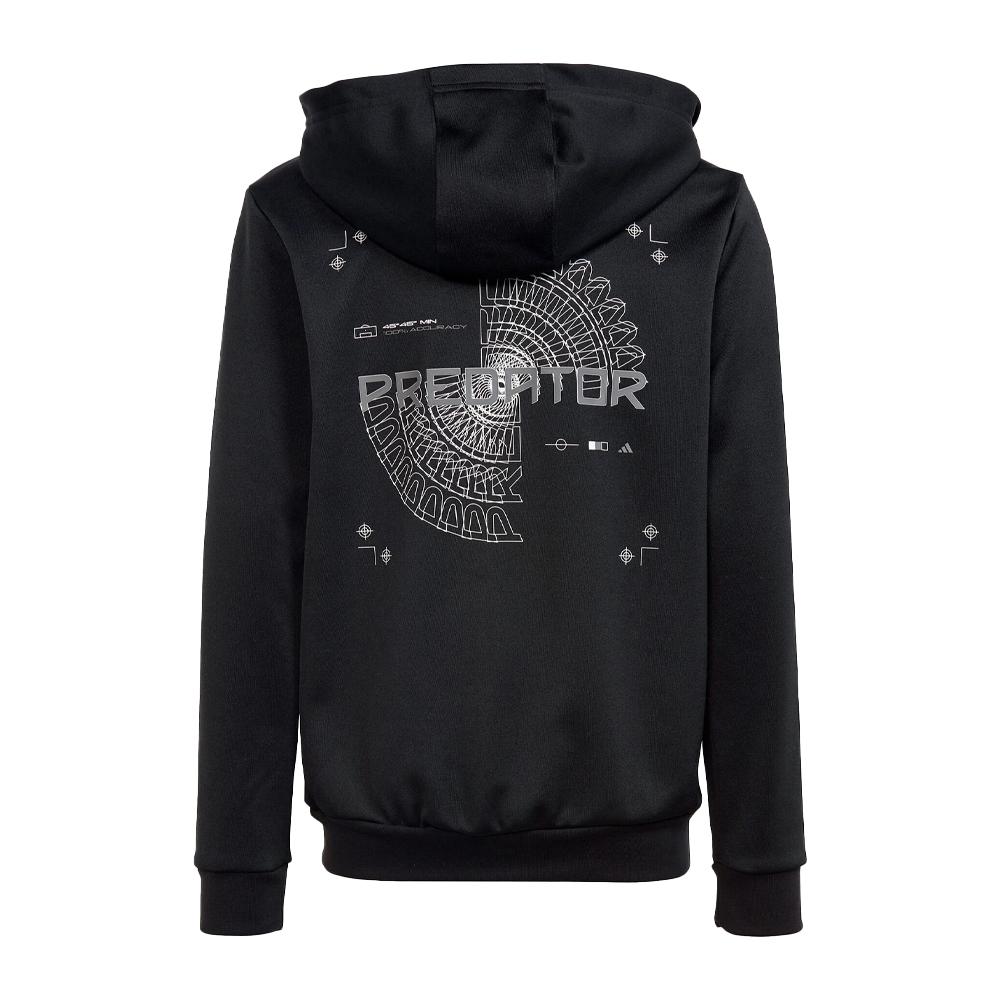 Sweatshirt Schwarz Jungen Adidas ID0005 Ansicht 2