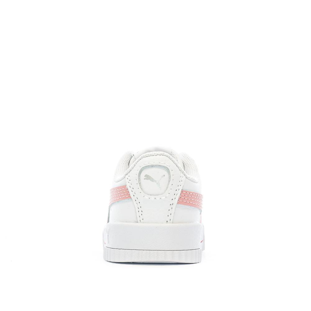Sneaker Weiß/Pink, Mädchen, Puma Inf Carina Ansicht 3