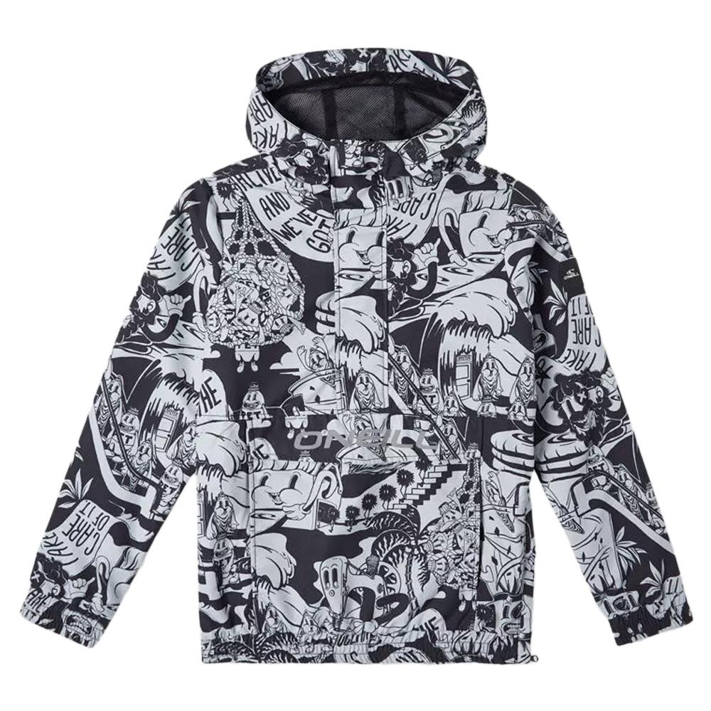 O'Neill Rutile Anorak Boy's Grau/Schwarz Ansicht 3