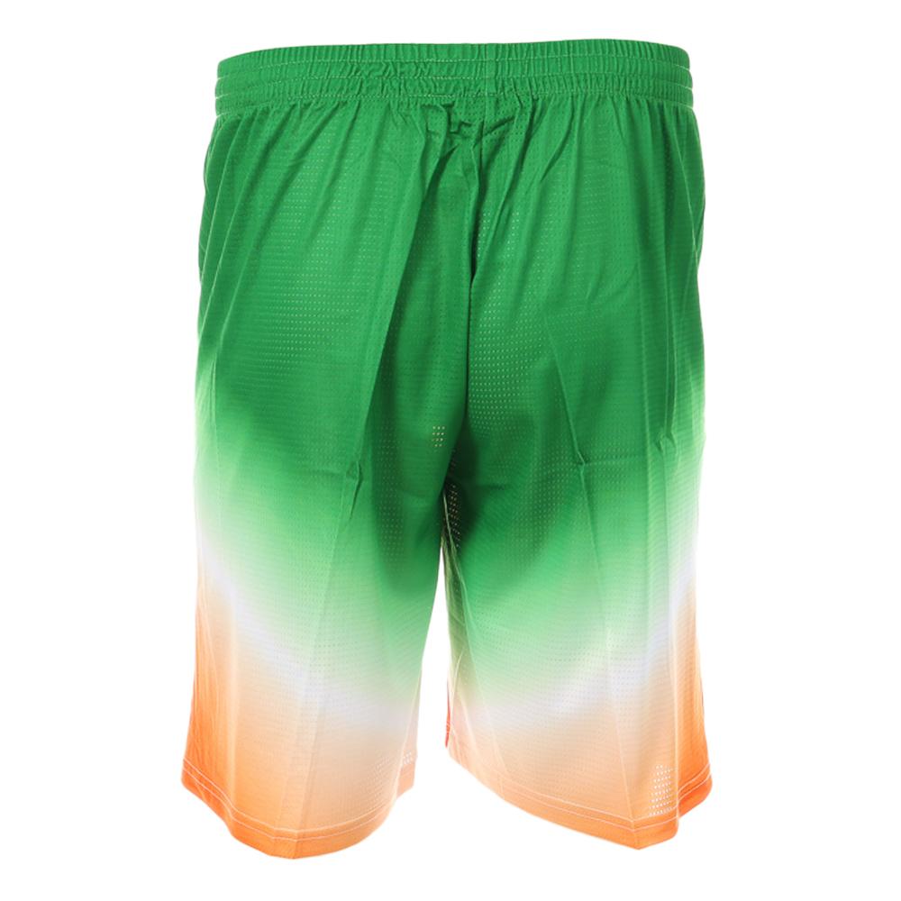 Boston Men's Green/Orange Basketball Short Sport Zone Photo of the Espace des Marques %store% store - view of %key%