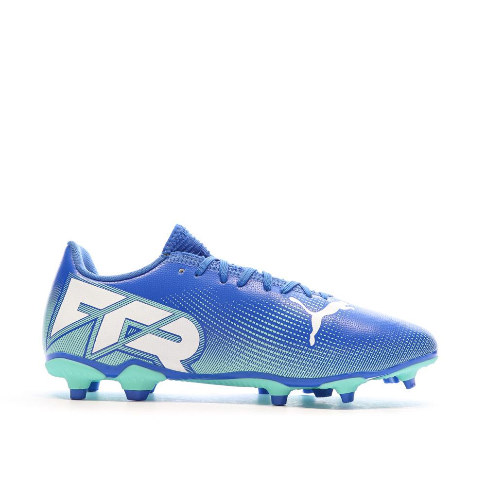 Chaussures de football Bleu Homme Puma Future 7 FG/AG vue 2