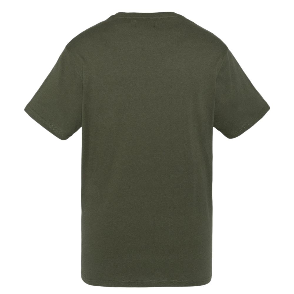 Khaki T-Shirt Mann Schott Brode Ansicht 2