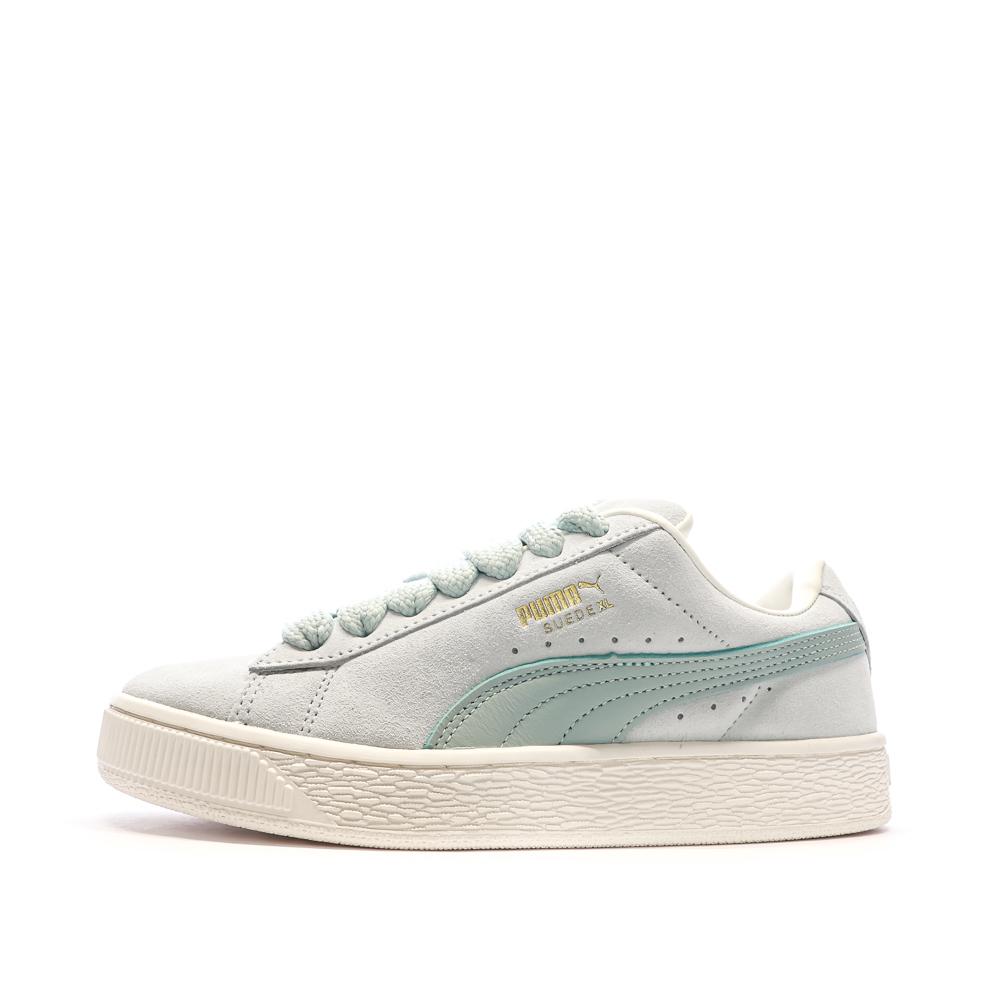 Baskets Turquoise Femme Puma Suede XL pas cher