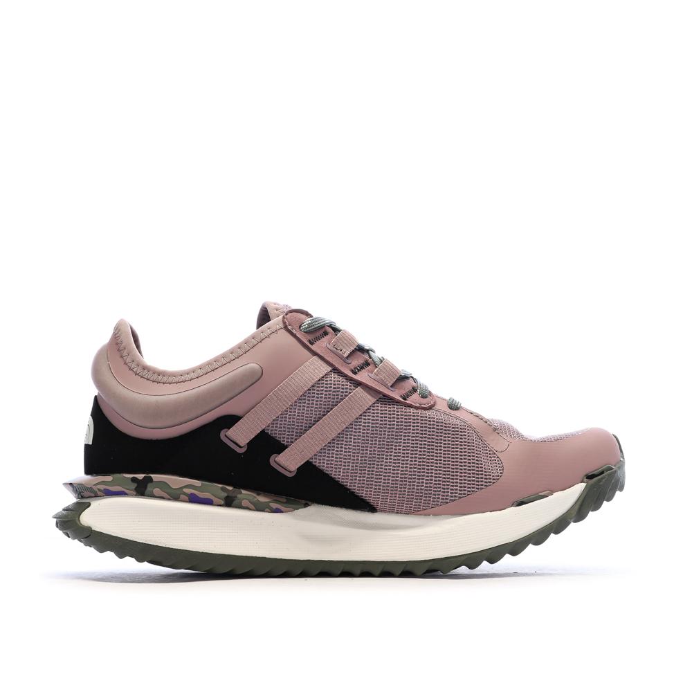 Chaussures Trail Rose/Kaki Femme The North Face VECTIV vue 2