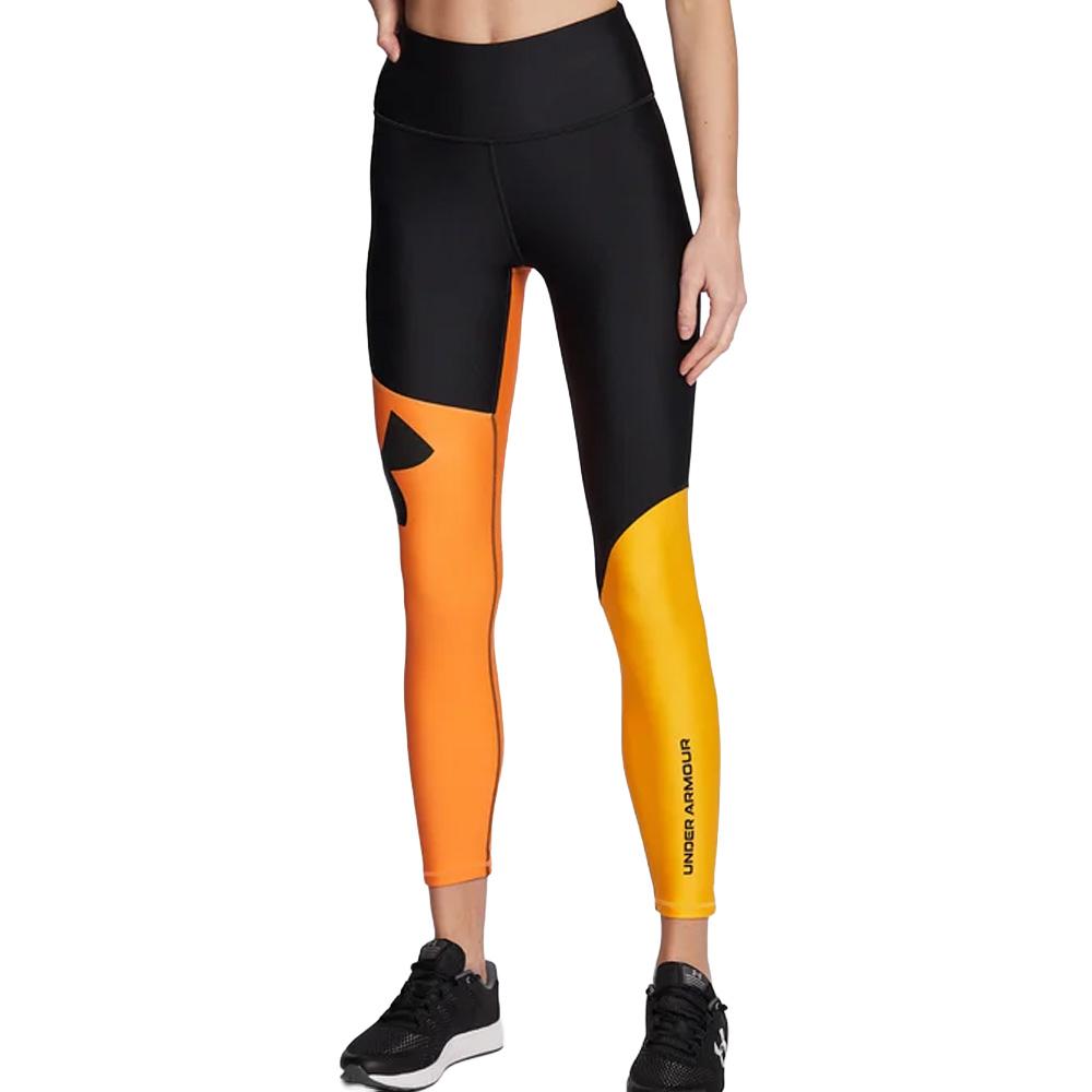 Malla tobillera Under Armour Negro/Naranja, Hombre barato
