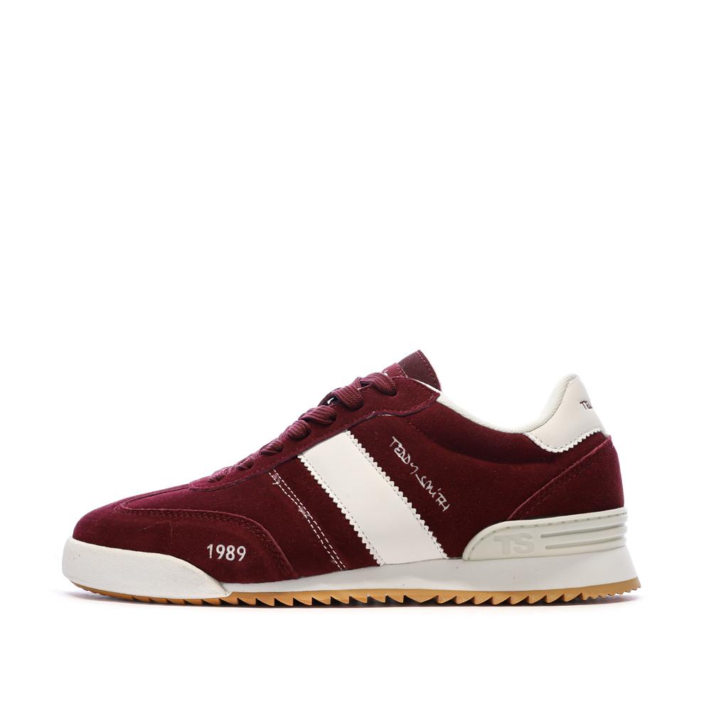 Zapatillas deportivas color burdeos para mujer de Teddy Smith barato