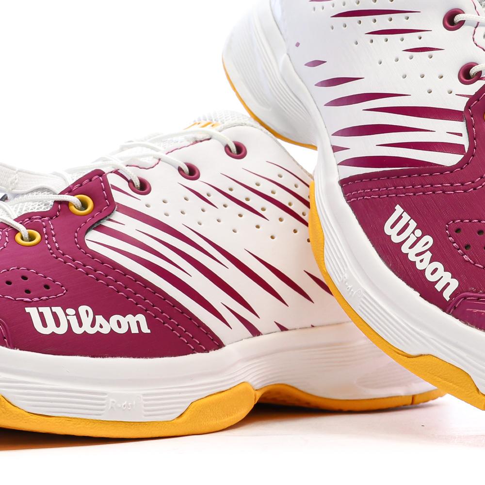 Chaussures de tennis Blanches/Roses Femme Wilson Kaos K 2.0 vue 7