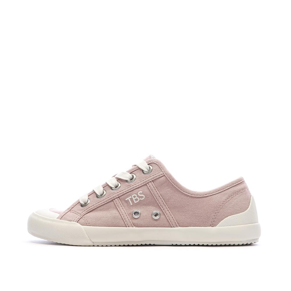 Hellrosa Stoffschuhe für Damen TBS OPIACE günstig