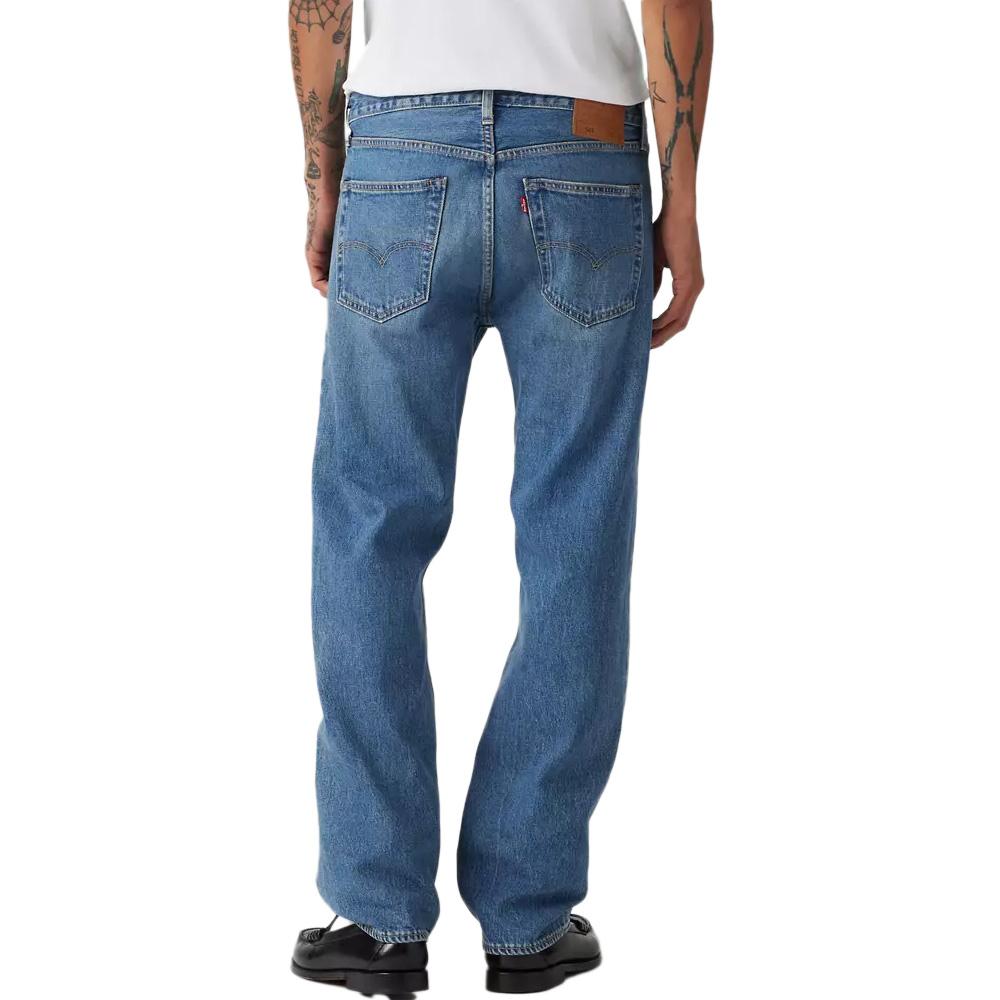Jeans Mittelblau Mann Levi's 501 Levis Original Fit Ansicht 2