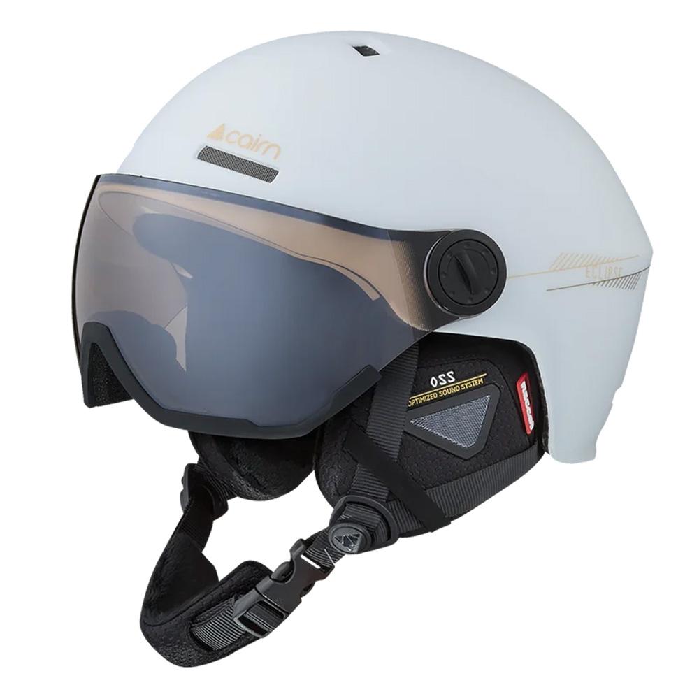 Casque de ski Blanc Mixte Cairn Eclipse Rescue Photochromic pas cher