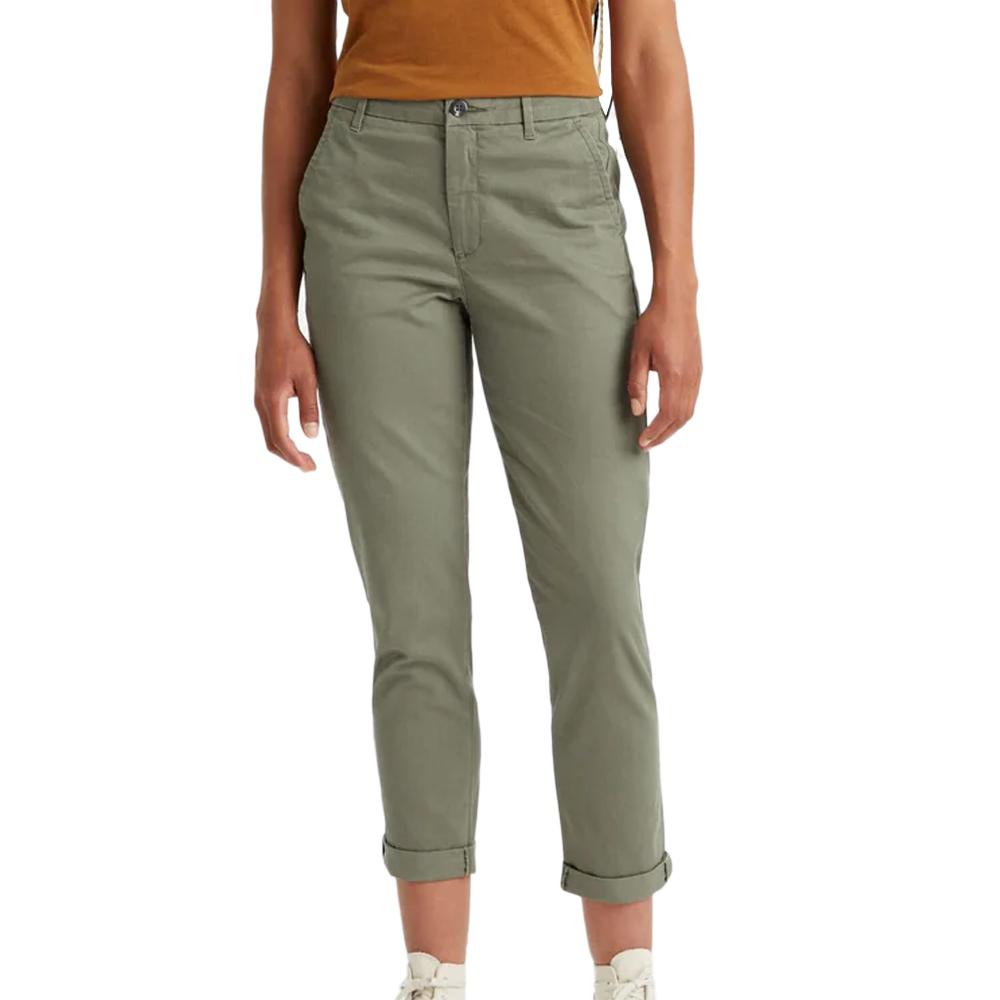 Dockers Weekend Women's Khaki Chino Trousers affordable