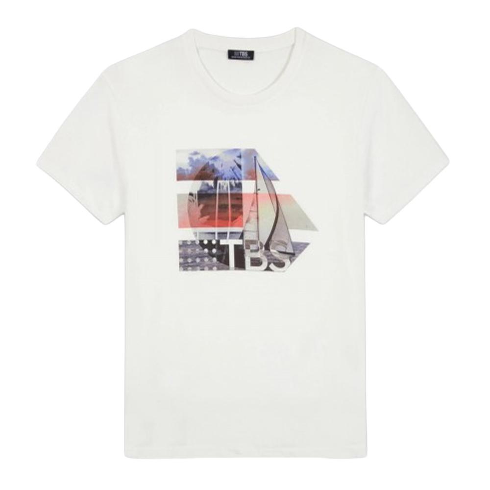 Camiseta blanca para hombre TBS TERELTEE barato