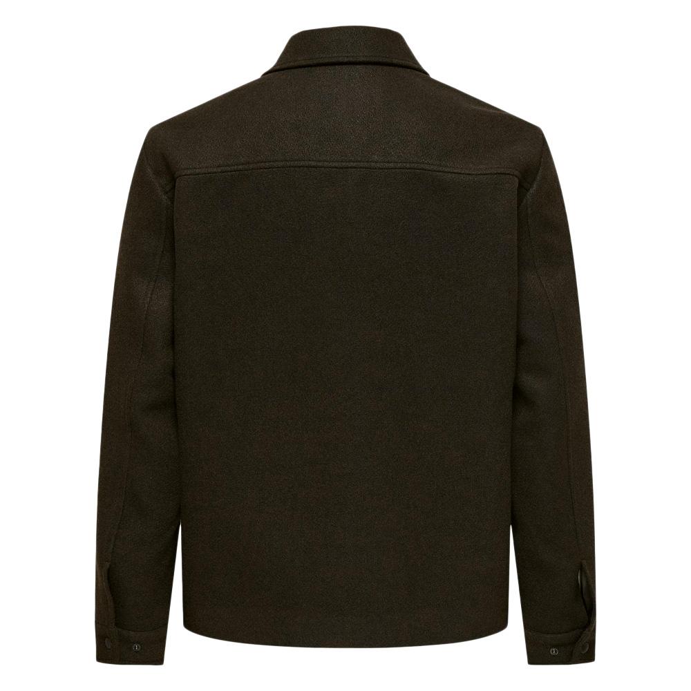 Jacke Braun Mann Only &amp; Sons Ponnor Ansicht 2