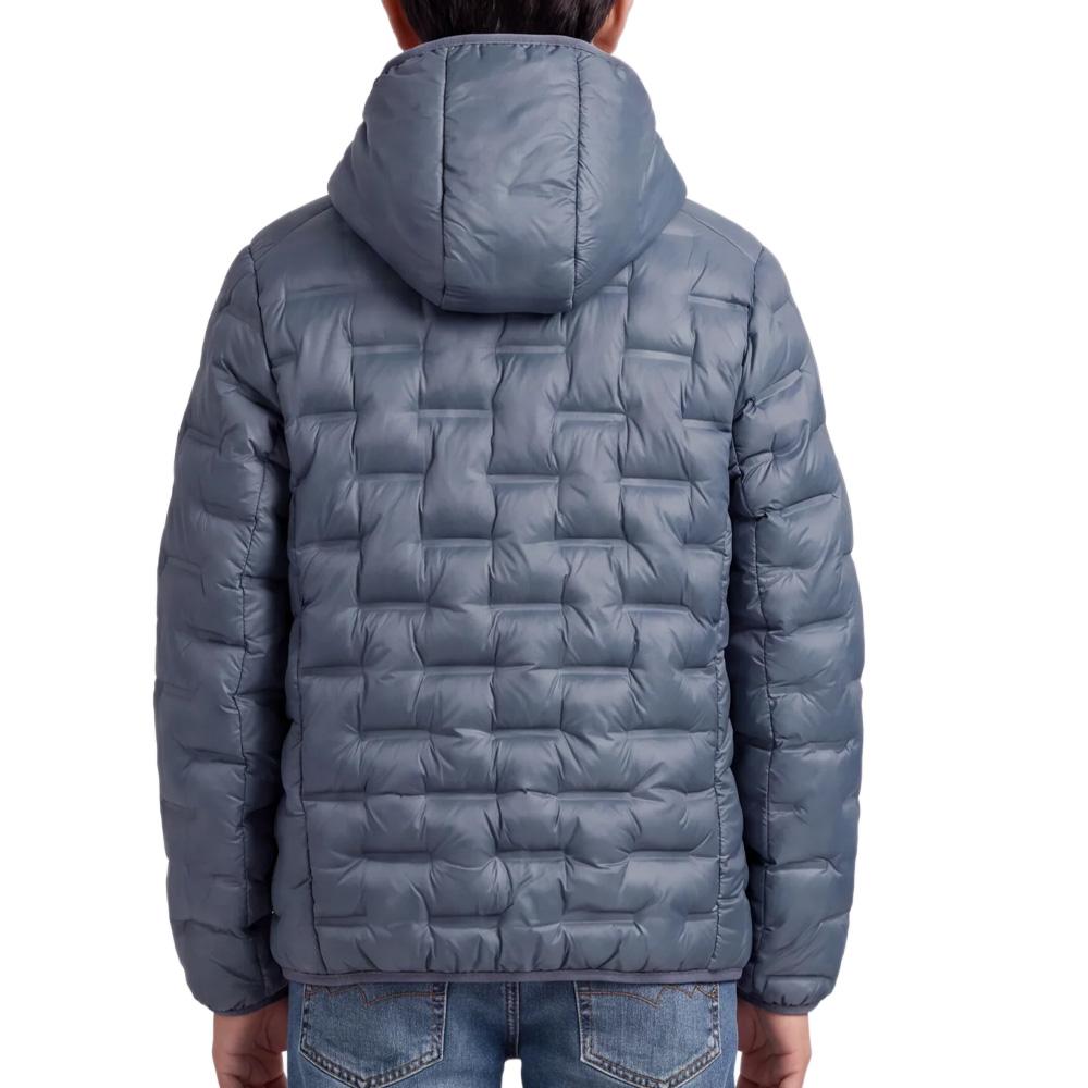Doudoune Grise Clair Garçon Teddy Smith Blighter vue 2