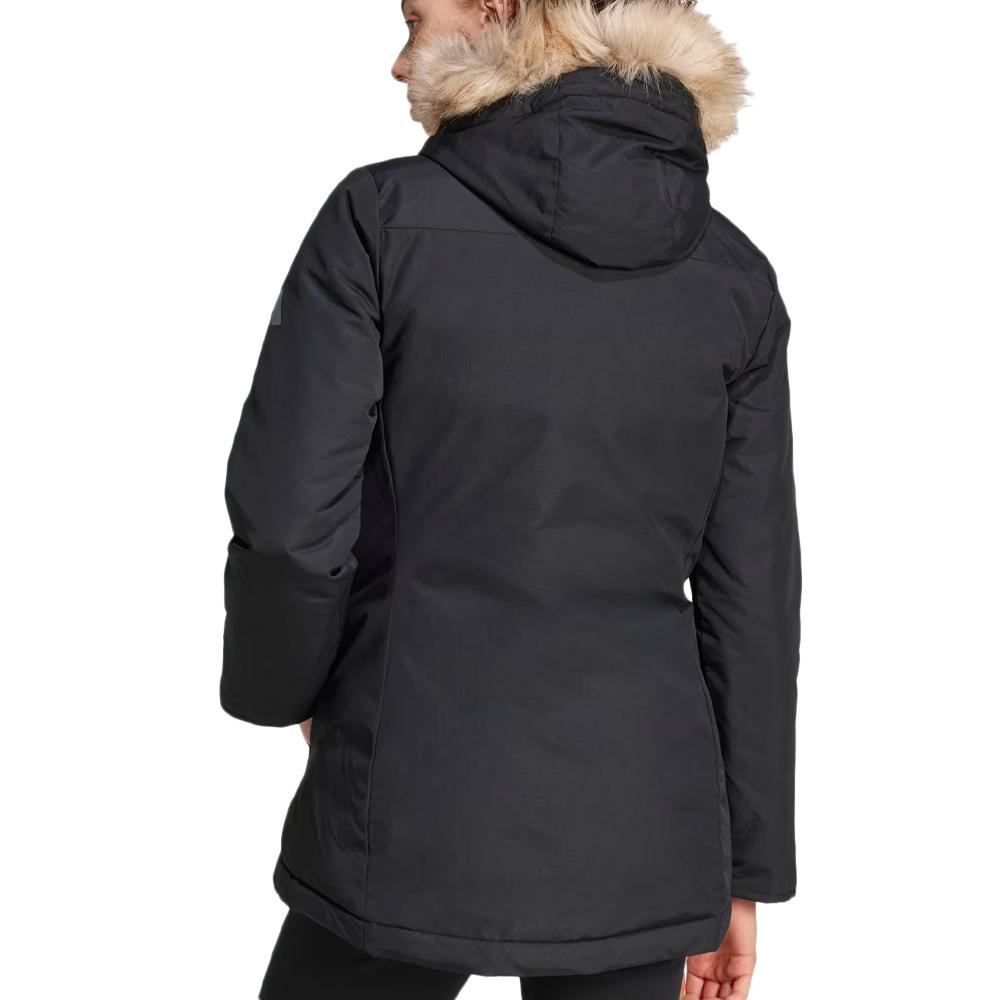 Women's Black Parka Adidas Paveric Photo of the Espace des Marques %store% store - view of %key%